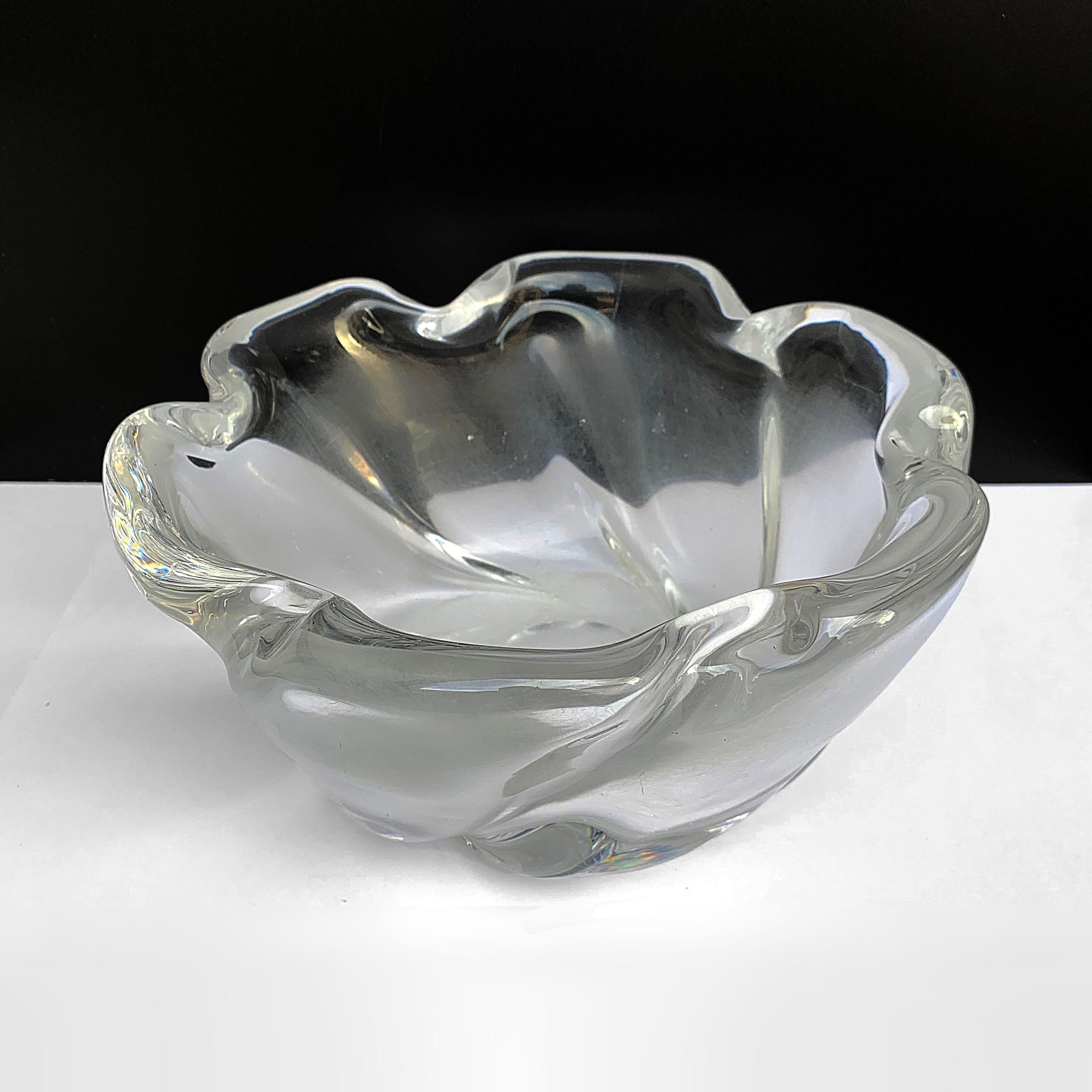 Centro de mesa italiano de cristal de Murano, Italia, años 50 siglo XX en venta