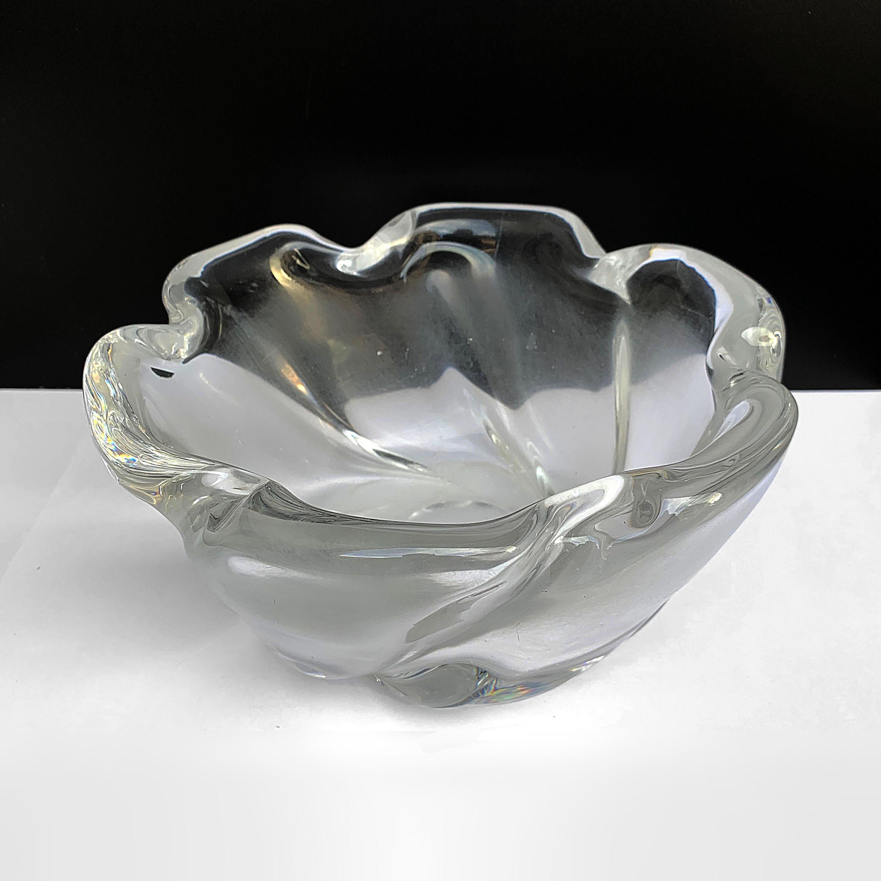 Italian Murano Glass Bowl Centerpiece, Italy, 1950s In Good Condition For Sale In Roma, IT