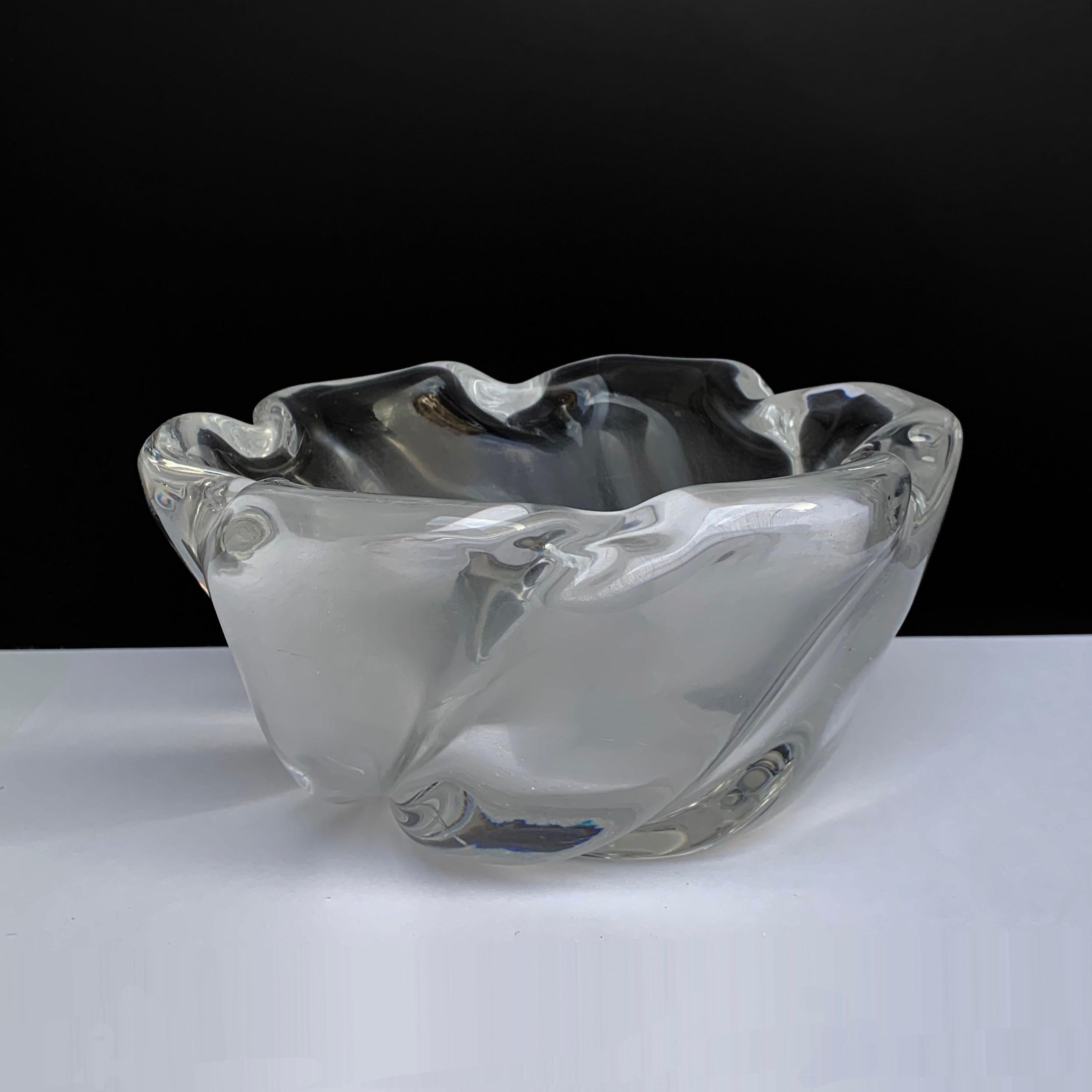 Centro de mesa italiano de cristal de Murano, Italia, años 50 en venta 2