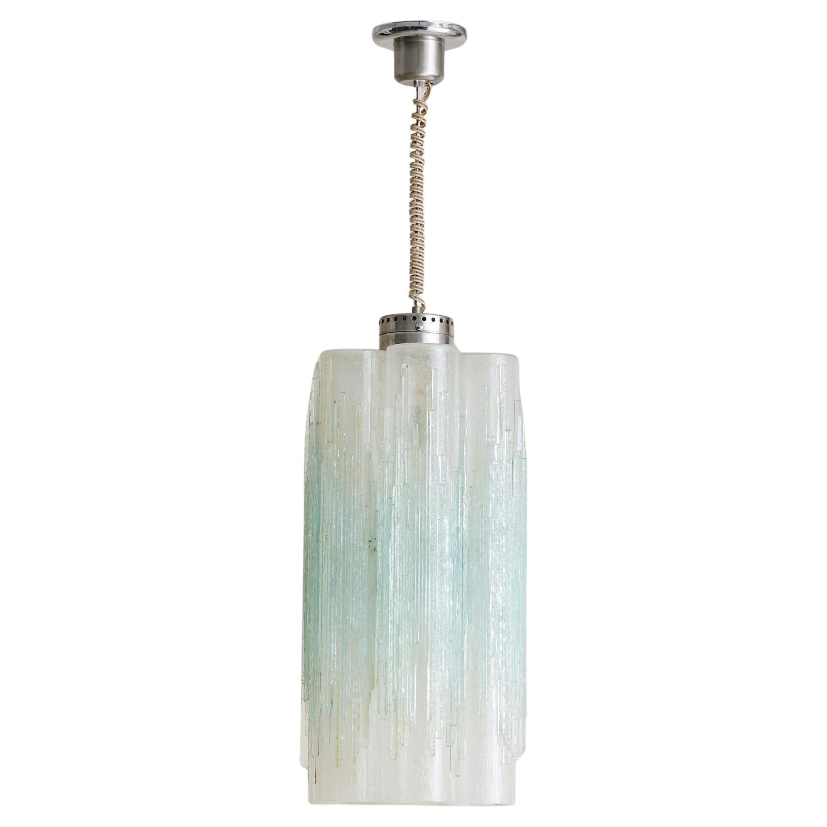 Italian Murano Glass Chandelier Attributed to Albano Poli for Poliarte, 1970s