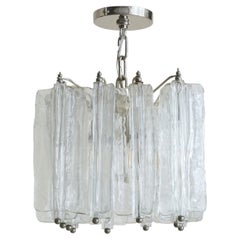 Italian Murano Glass Chandelier Attributed to Toni Zuccheri for Venini, 1960s