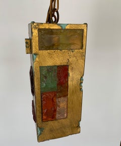 Italian Murano Glass Chandelier by Longobard