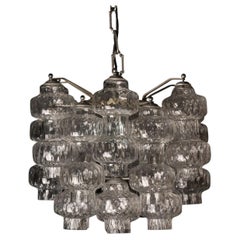 Italian Murano glass chandeliers from the 70's