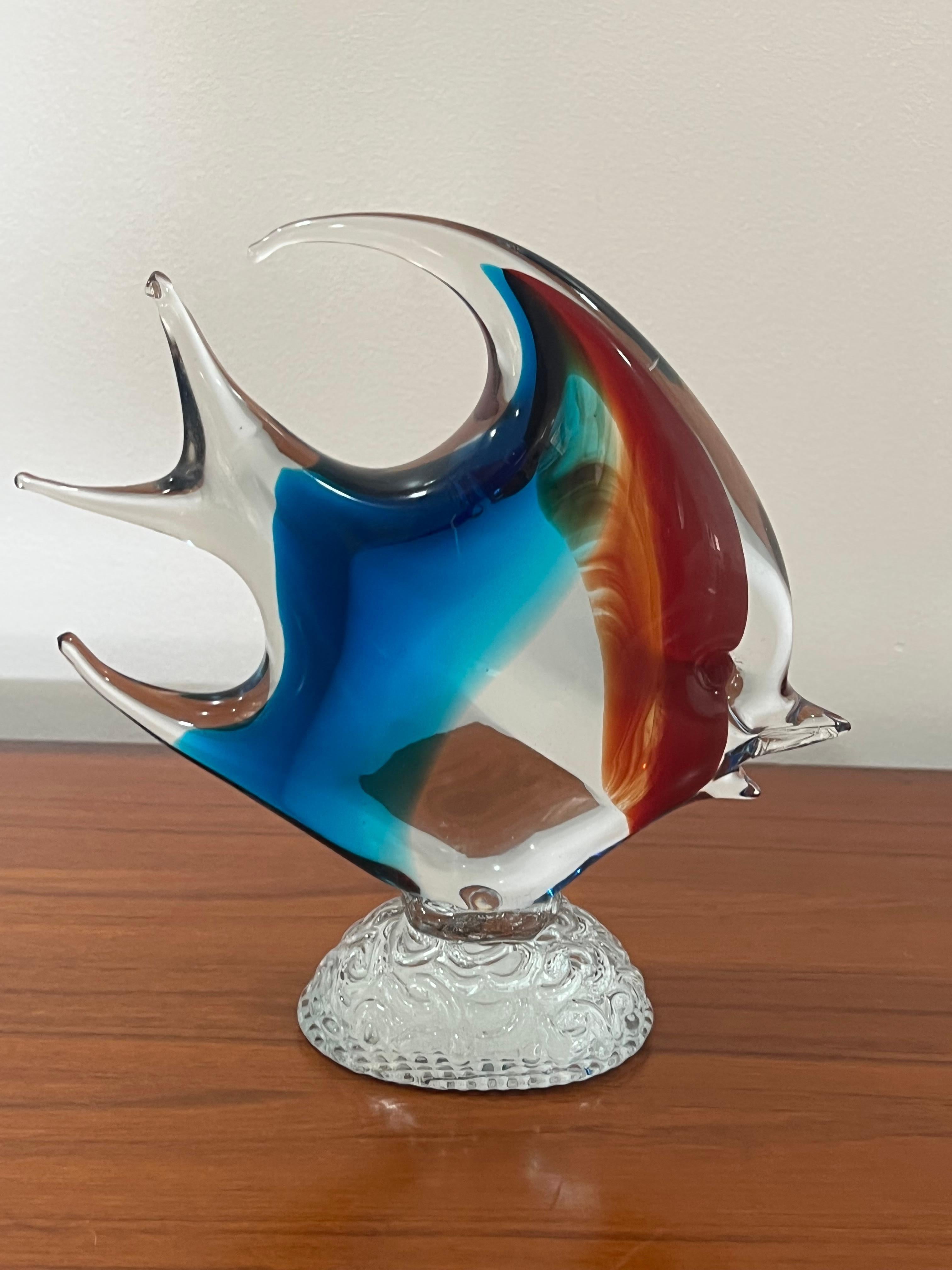 rare murano glass fish