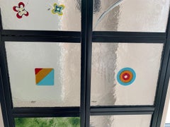 Italian Murano Glass Decorative Panel by Alfredo Barbini