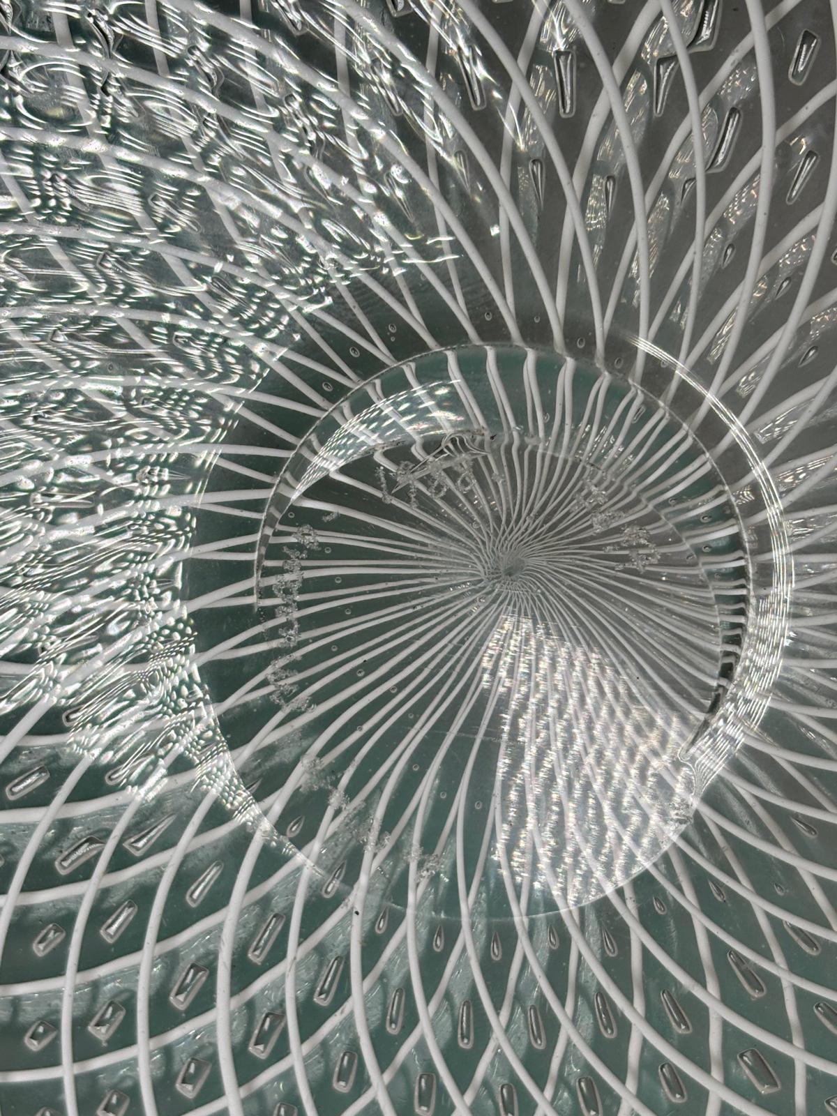 Plat italien en verre de Murano par Yoichi Ohira pour De Majo en vente 2