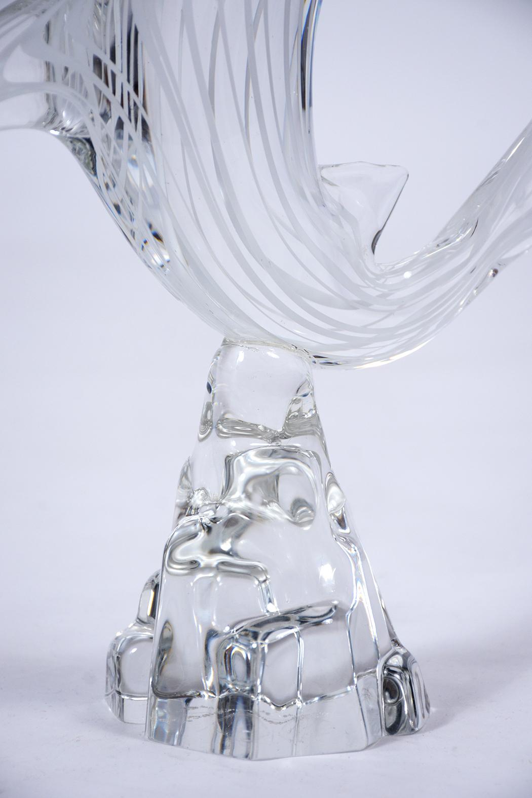 Italian Murano Glass Dolphin 1