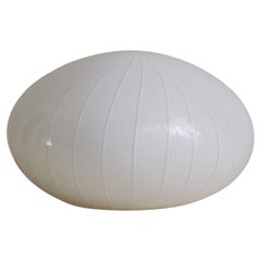 Italian Murano Glass Dome Table Lamp, 1970s