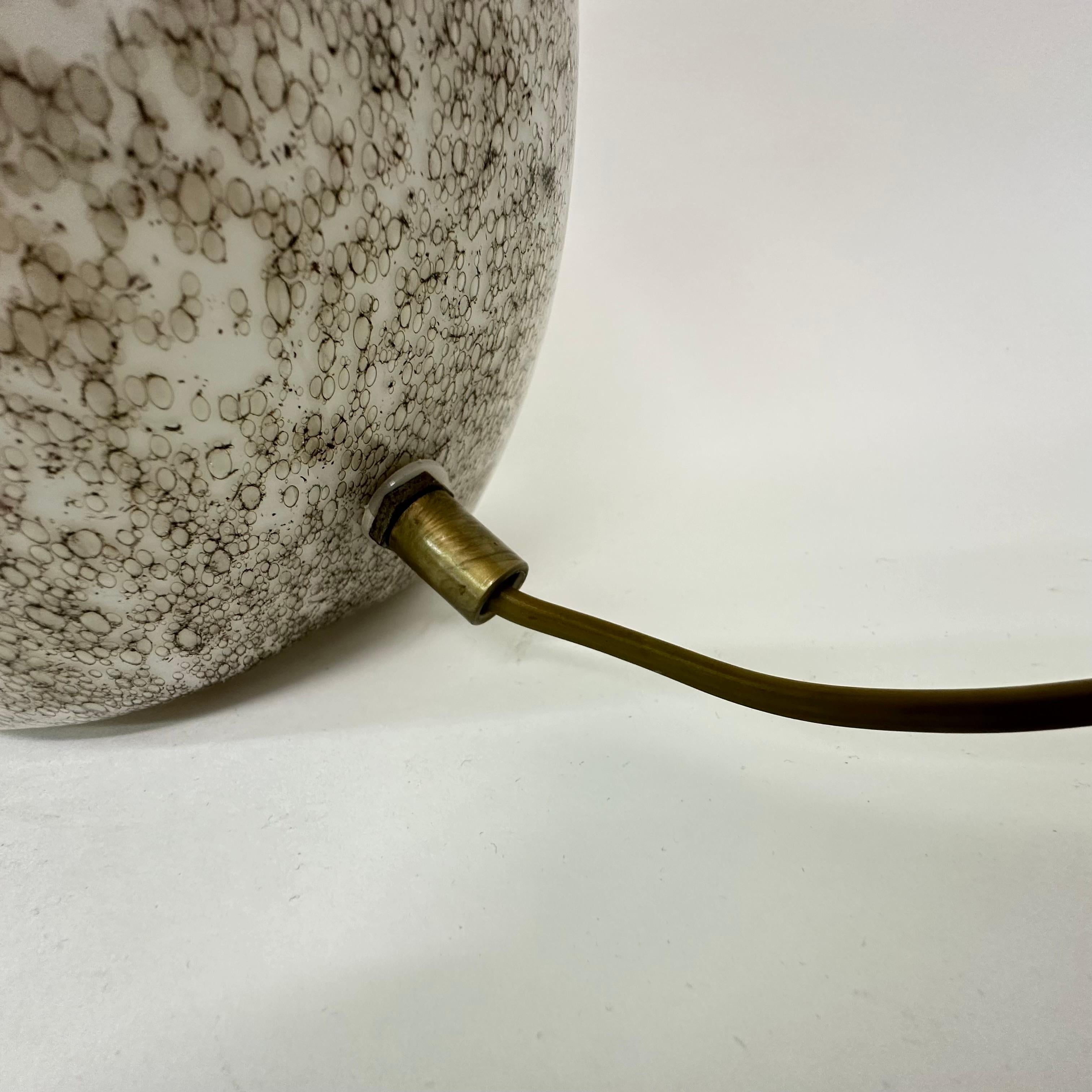 Italian Murano Glass Efeso table lamp by barovier & Toso , 1970s For Sale 8