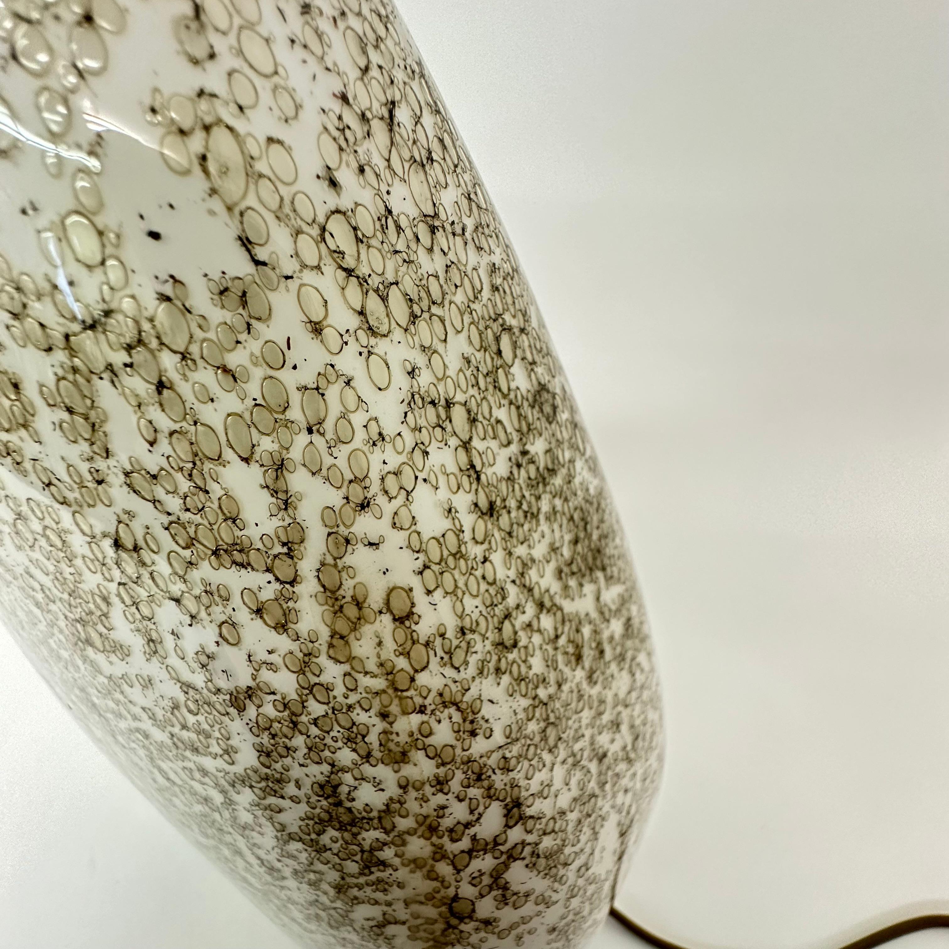 Italian Murano Glass Efeso table lamp by barovier & Toso , 1970s For Sale 11