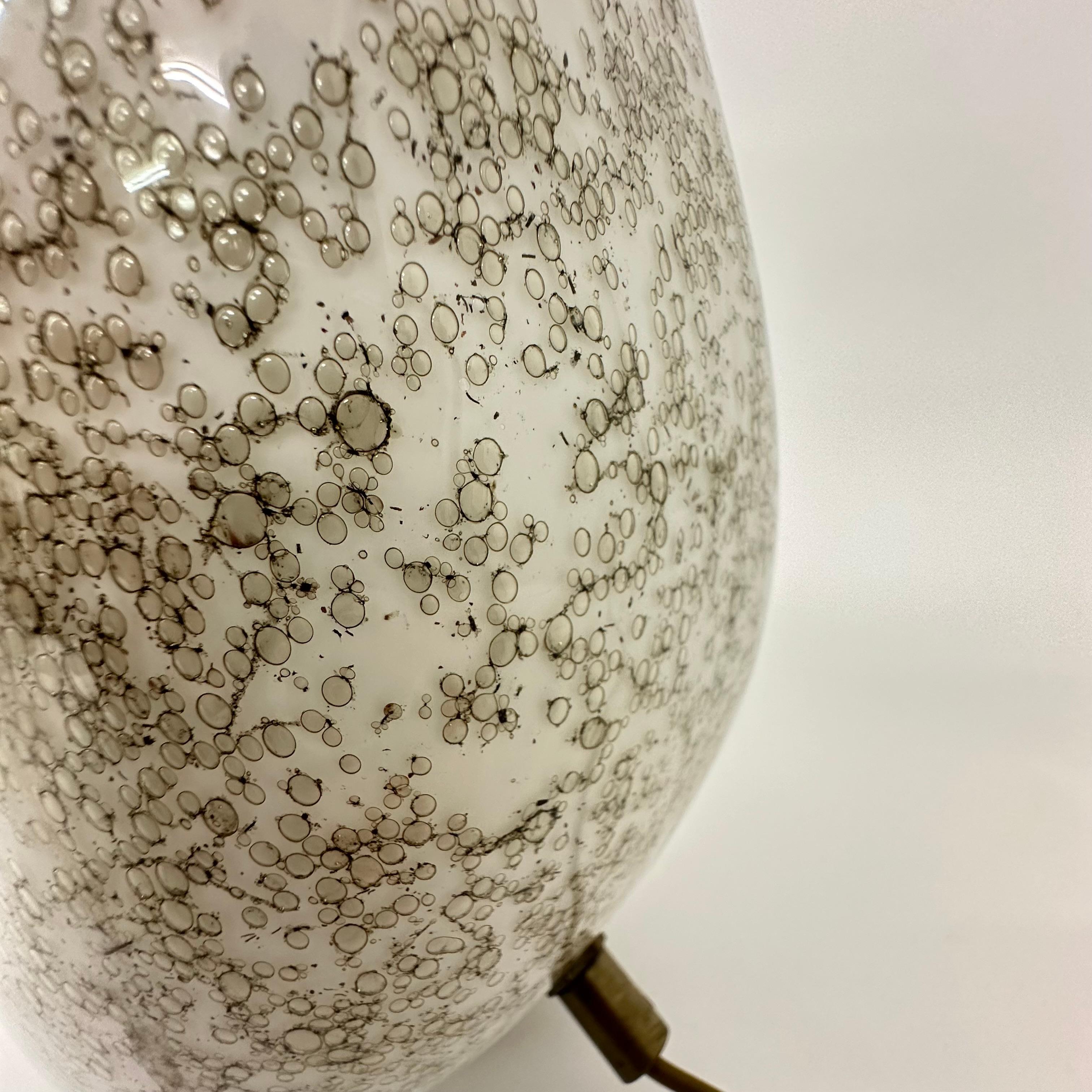 Italian Murano Glass Efeso table lamp by barovier & Toso , 1970s For Sale 13
