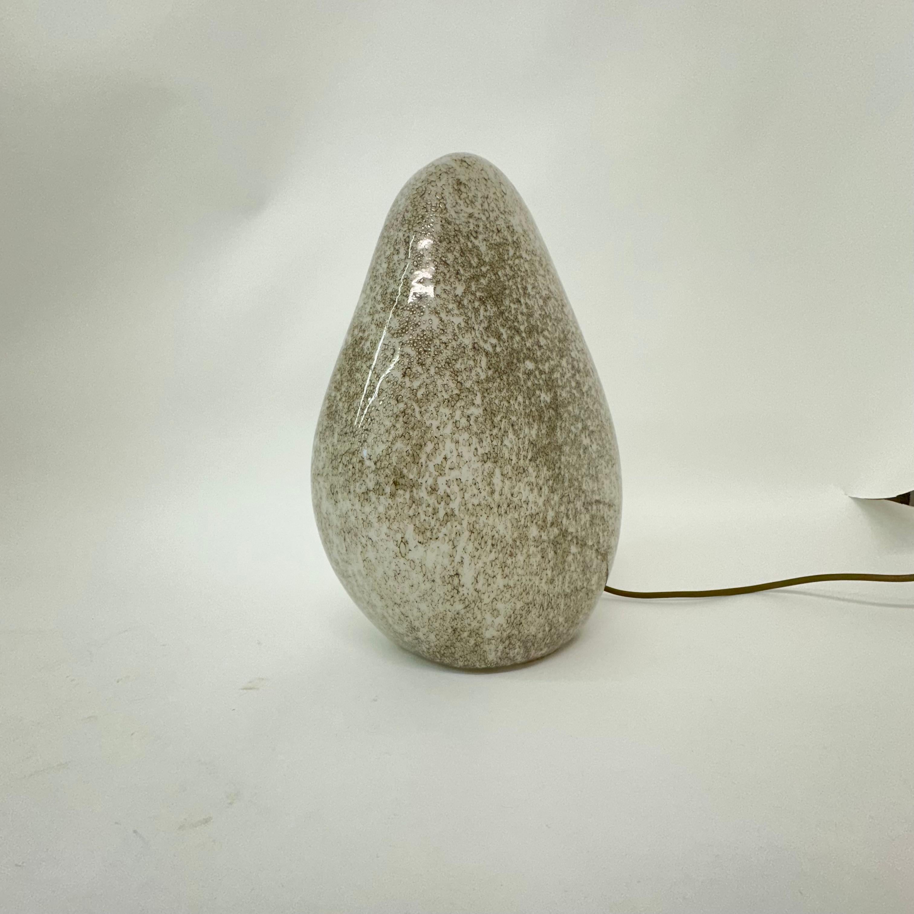 Late 20th Century Italian Murano Glass Efeso table lamp by barovier & Toso , 1970s For Sale