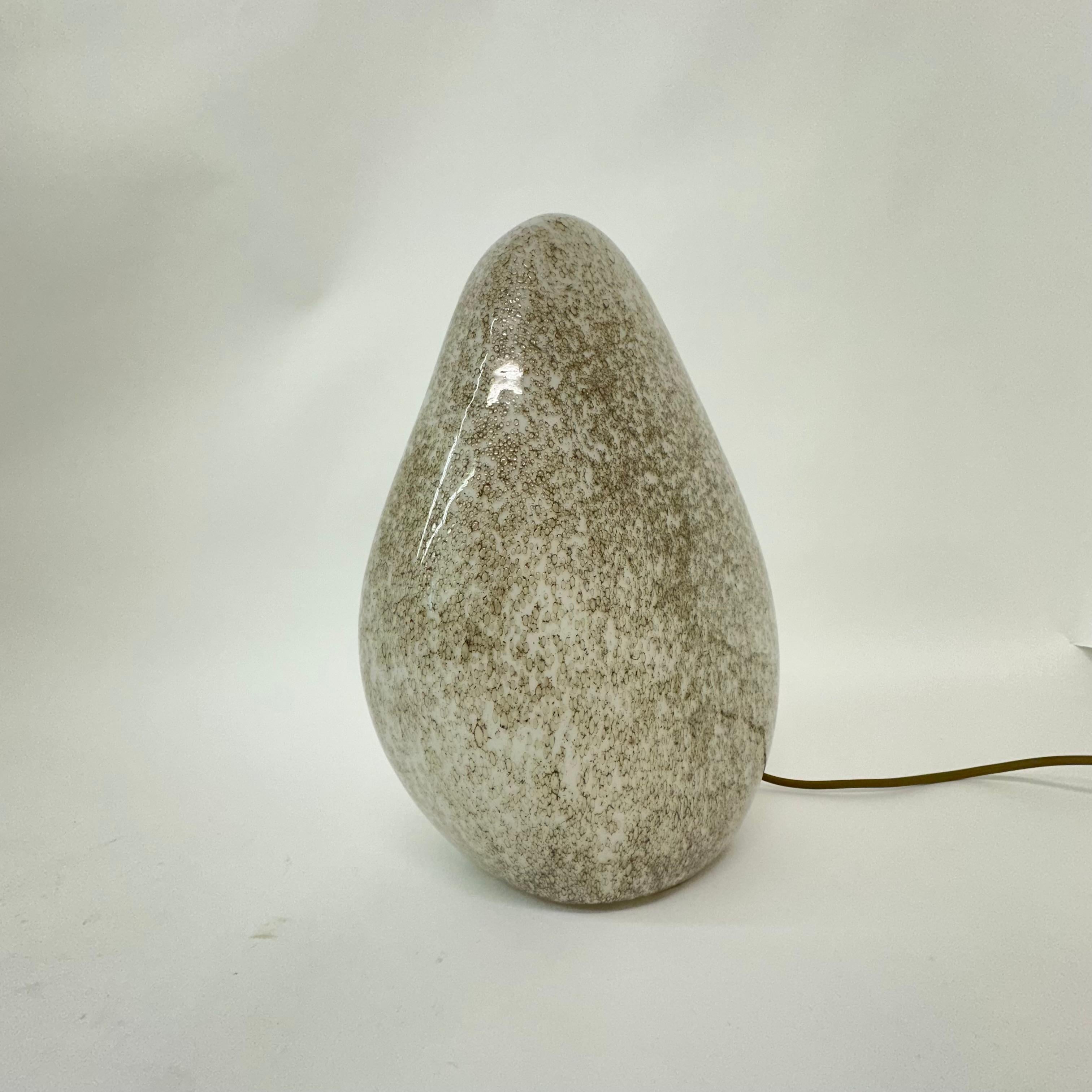 Italian Murano Glass Efeso table lamp by barovier & Toso , 1970s For Sale 1