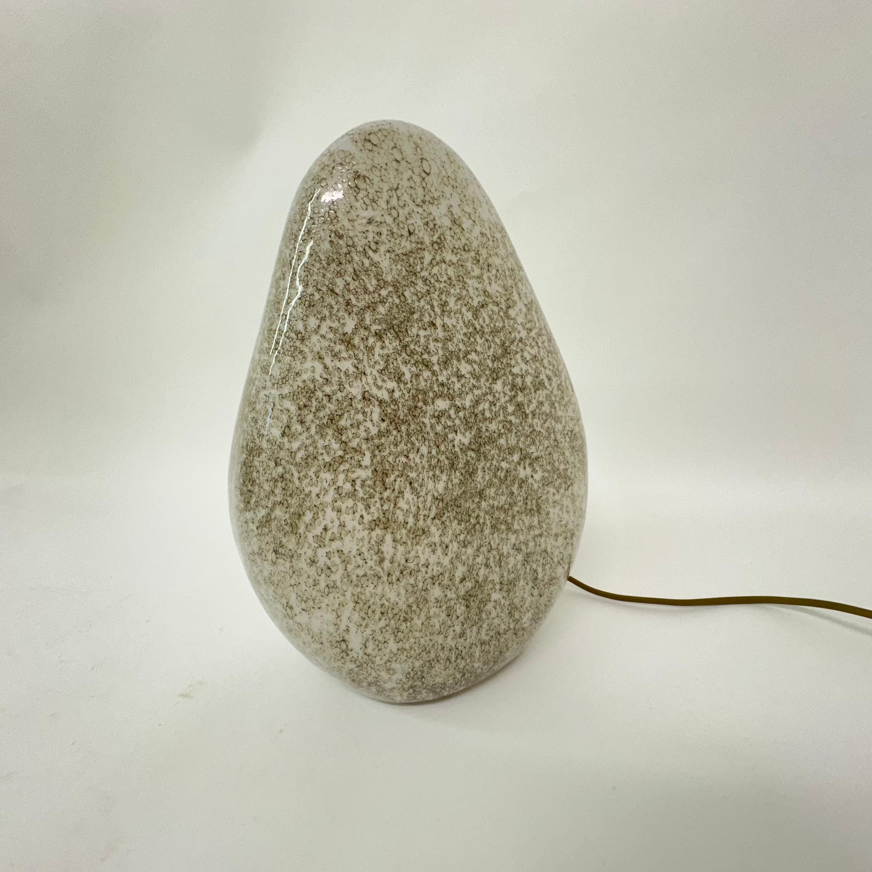 Italian Murano Glass Efeso table lamp by barovier & Toso , 1970s For Sale 3