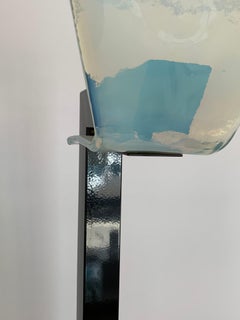 Italian Murano Glass Floor Lamp by Renato Toso for Leucos
