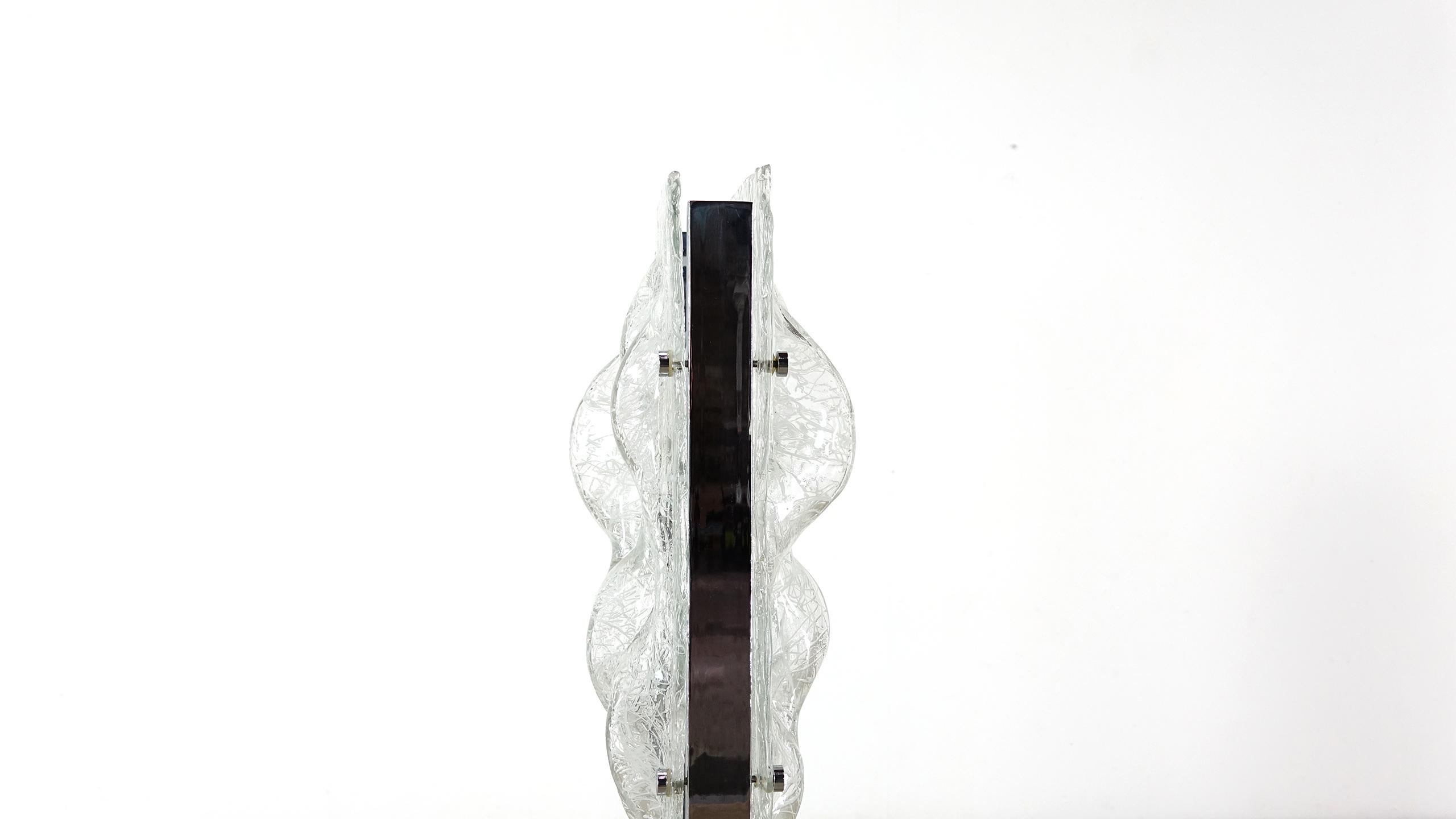 Italian Murano Glass Floor Lamp from Mazzega, 1968 4