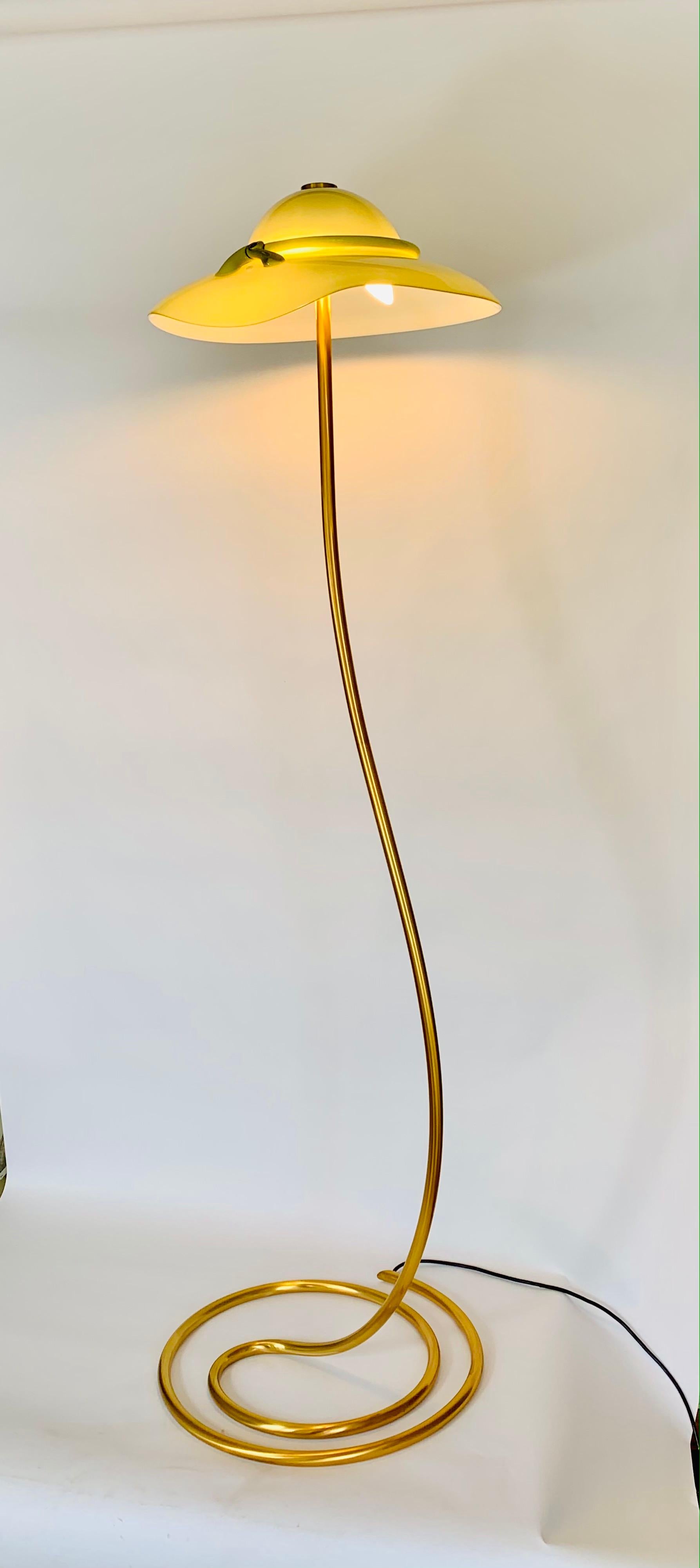 Italian Murano Glass Floor Lamp Romantica Model by La Murrina For Sale 3