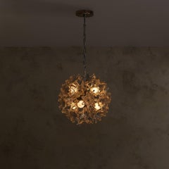 Italian Murano Glass Flower Chandelier by Paolo Venini for VeArt, 1960s