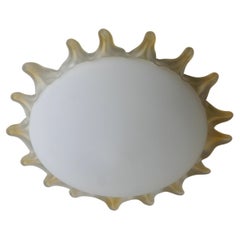 Lampada da incasso in vetro di Murano, Italia