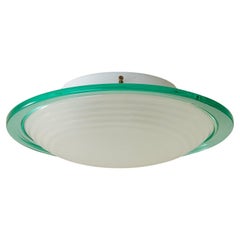 Italienischer Wandleuchter aus Murano-Glas in der Art von Venini, 1960er Jahre