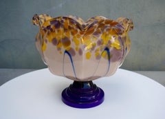 Italian Murano Glass Fruit Bowl or Serving Dish