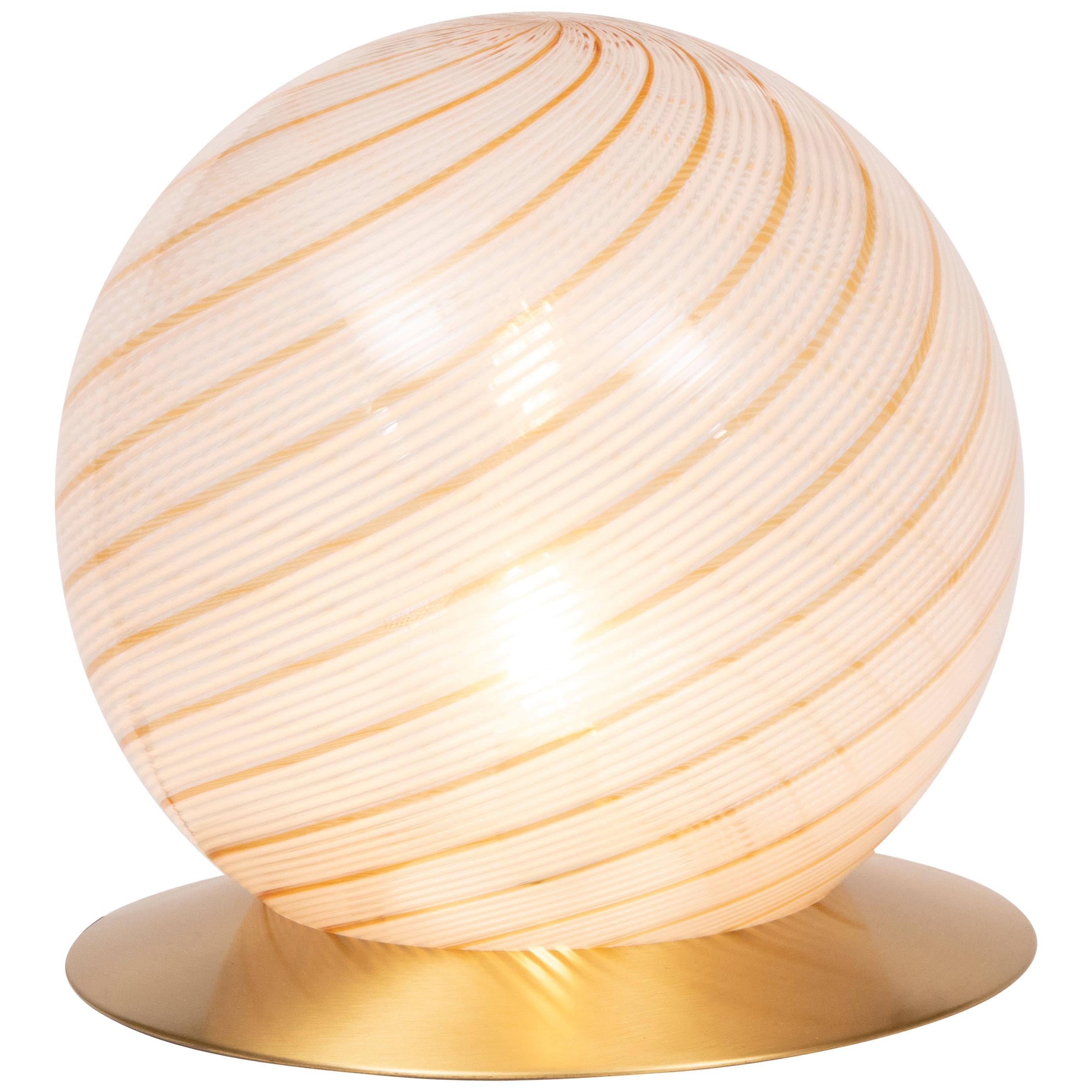 Italian Murano Glass Globe by Massimo and Lella Vignelli for Venini