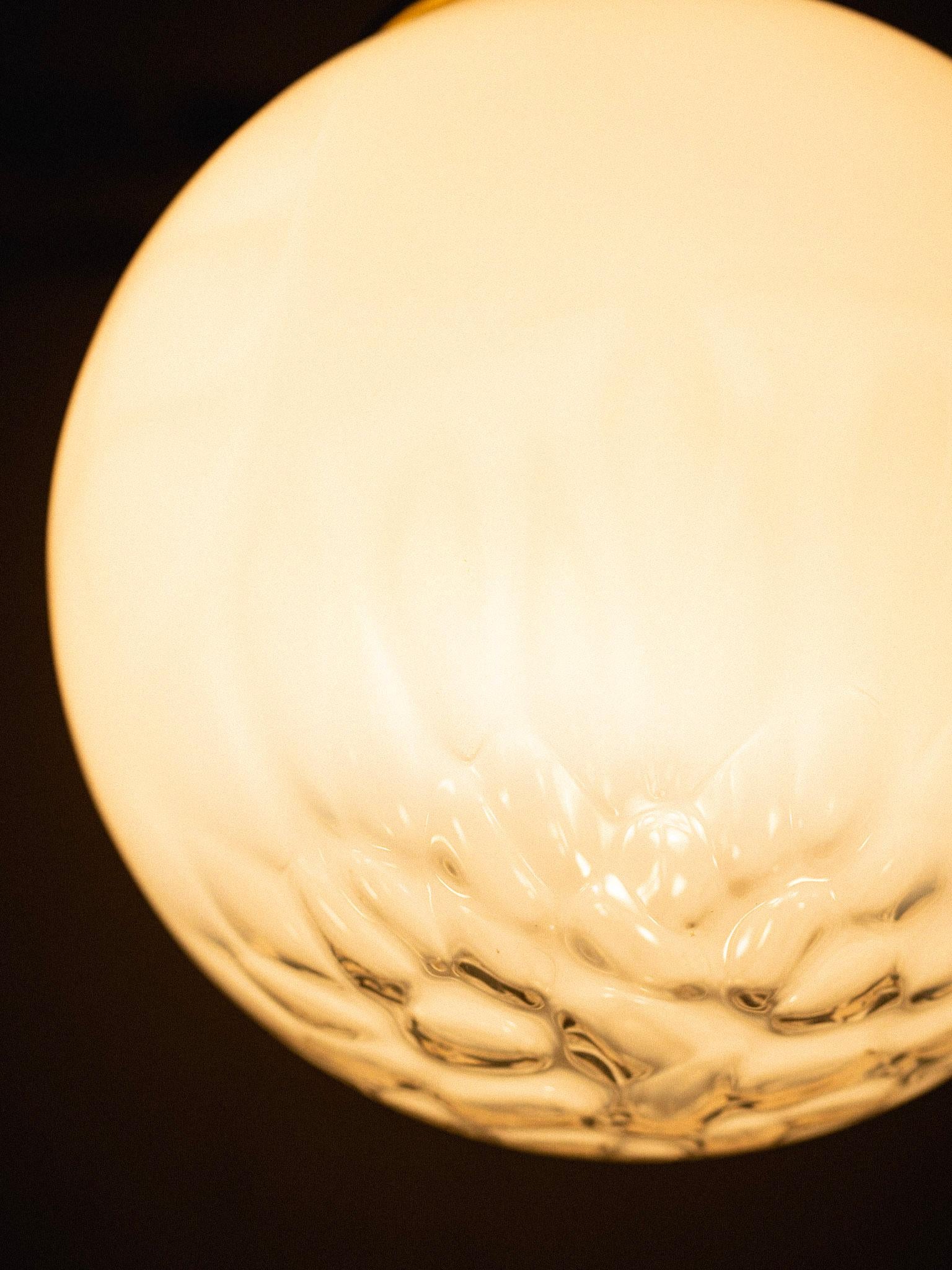 Italian Murano Glass Globe Pendant Light 2