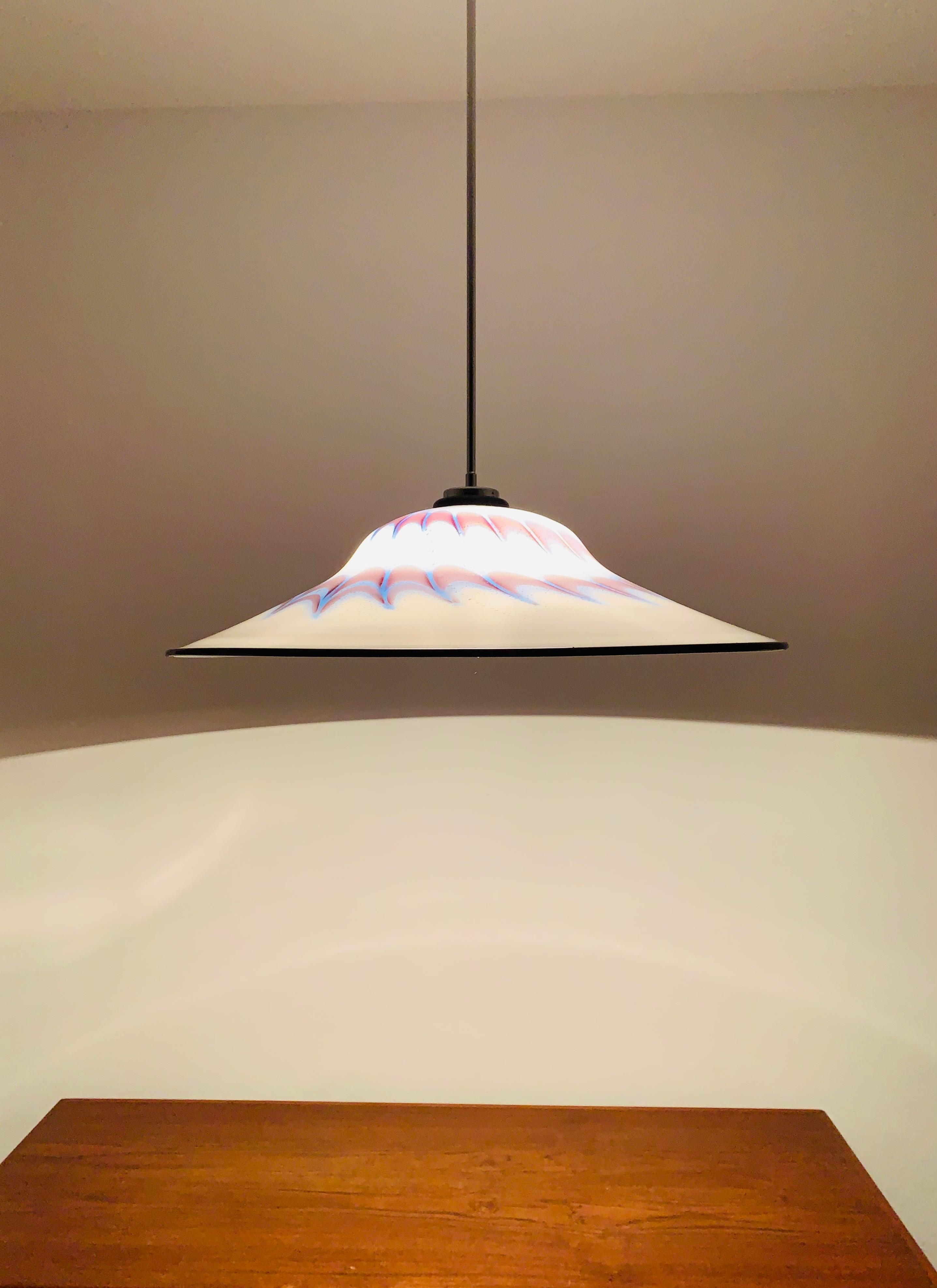 Italian Murano Glass Lamp For Sale 5