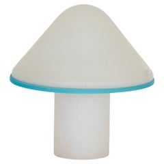 Italian Murano Glass Mushroom Lamp