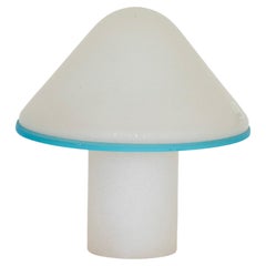 Italian Murano Glass Mushroom Lamp 