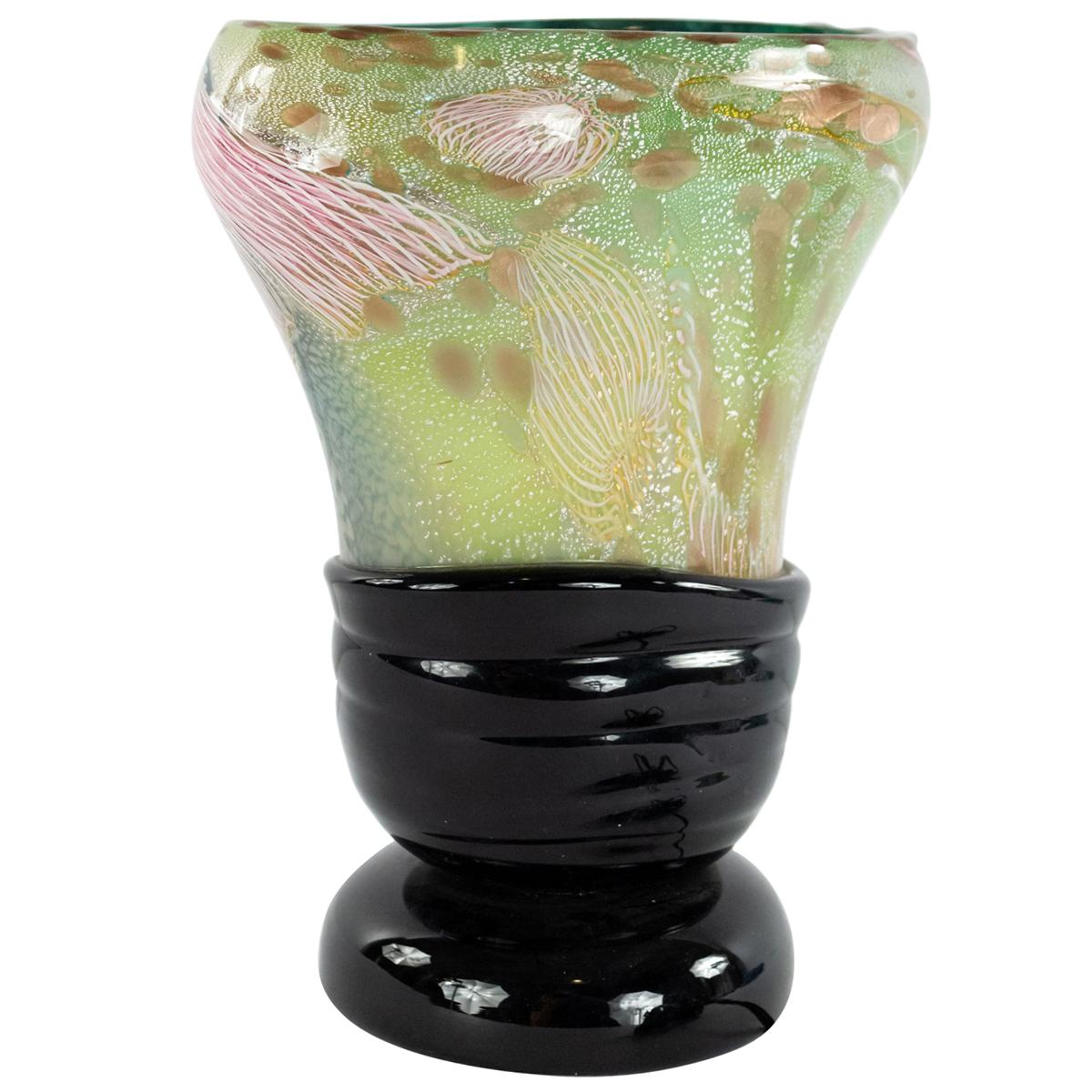 Italian Murano Glass Nichetto Table Lamp