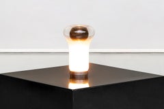 Italian Murano Glass Saffo Table Lamp by Angelo Mangiarotti for Artemide, 1970s