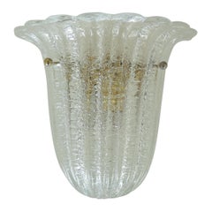 Italian Murano Glass Sconce by Barovier
Toso Italian Murano Glass Sconce by Barovier
Toso