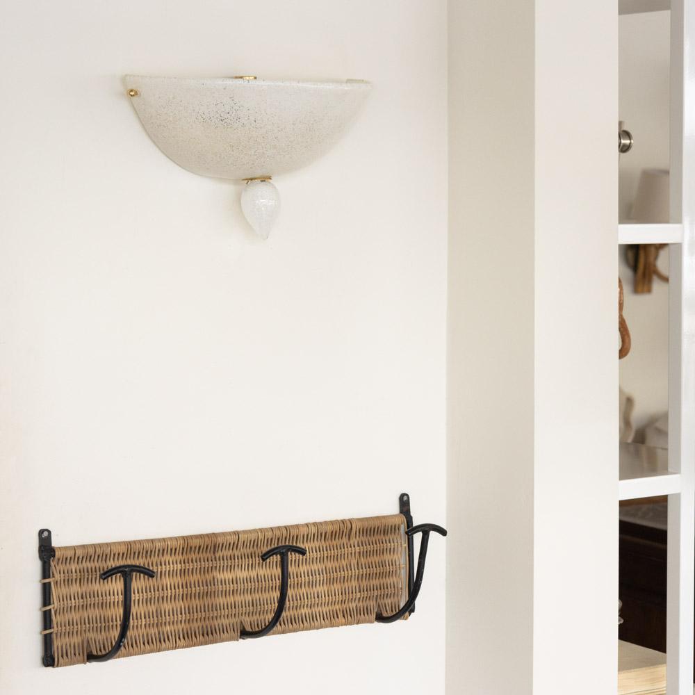 Italian Murano Glass Sconce In Good Condition For Sale In Los Angeles, CA