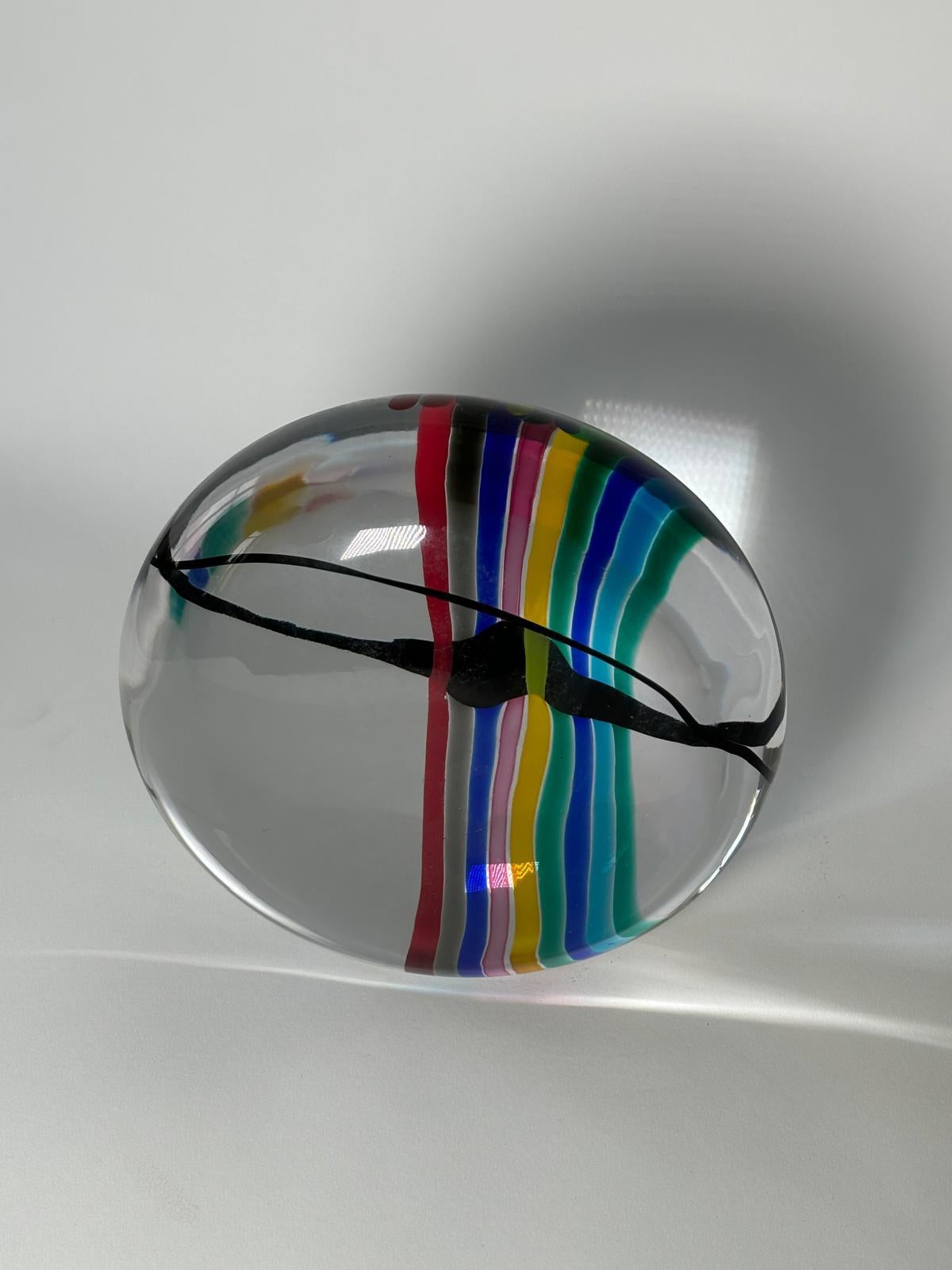 Moderne Sculpture italienne en verre de Murano de Seguso Vetri d' Arte en vente