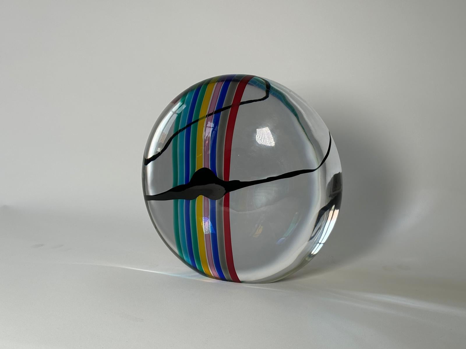 Fin du 20e siècle Sculpture italienne en verre de Murano de Seguso Vetri d' Arte en vente