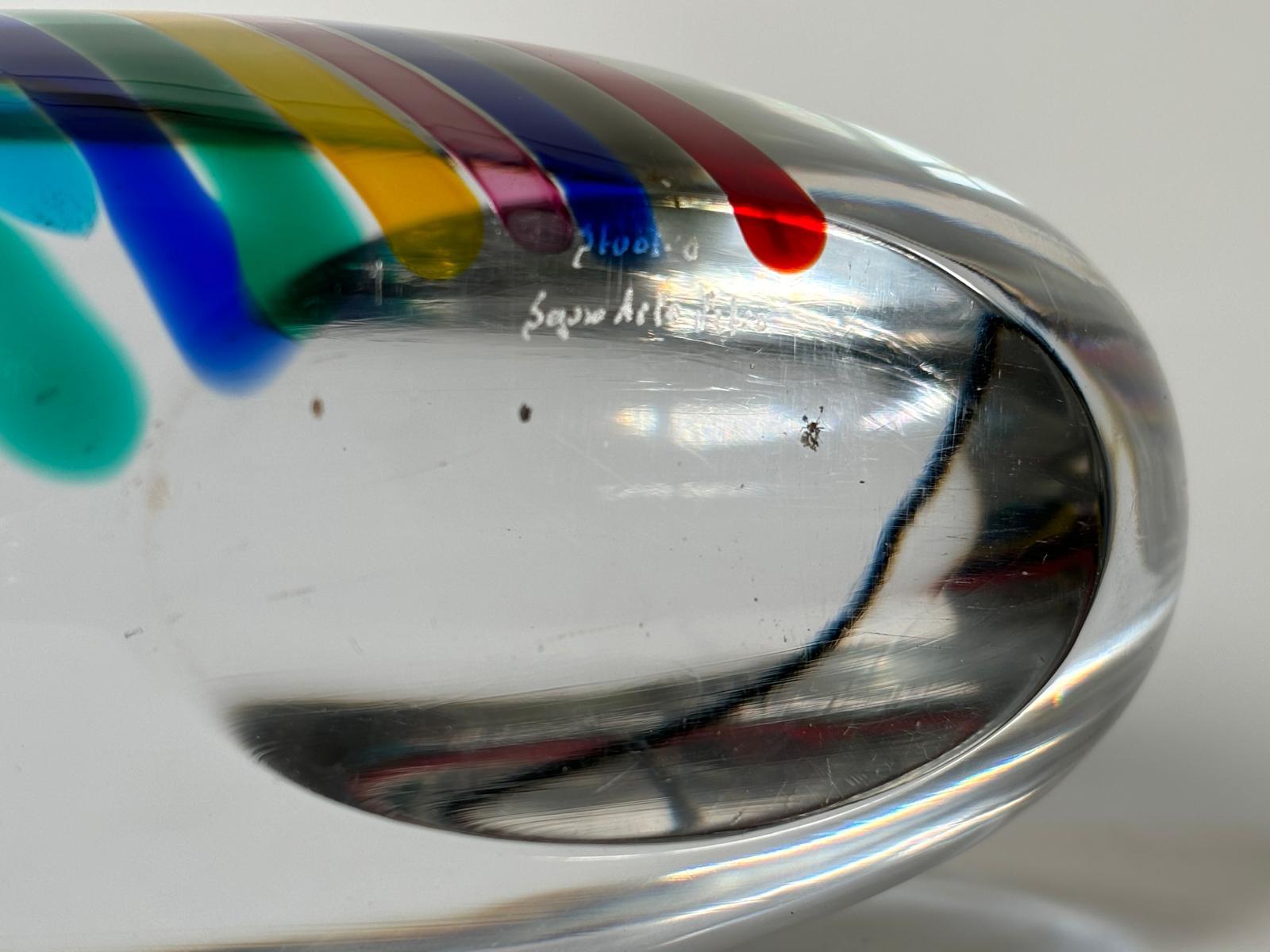 Verre de Murano Sculpture italienne en verre de Murano de Seguso Vetri d' Arte en vente