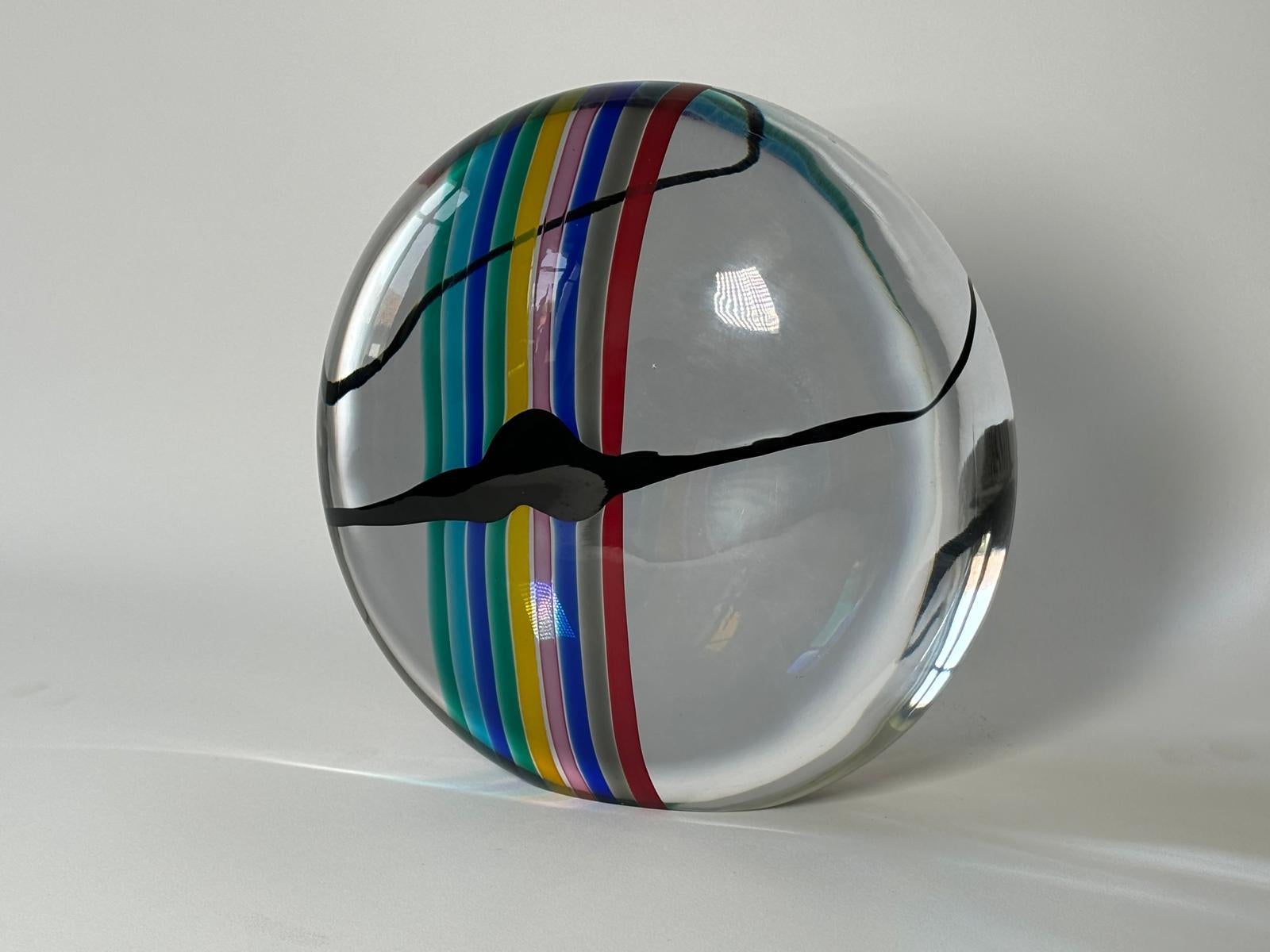 Sculpture italienne en verre de Murano de Seguso Vetri d' Arte en vente 1