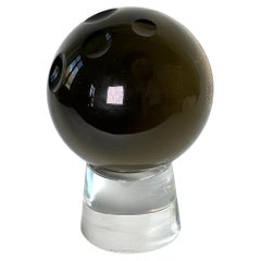 Italian Murano Glass Sculpture Cratere Model by Archimede Seguso