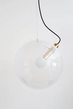 Italienische Muranoglaskugel von Ludovico Diaz de Santillana für Venini, 1980er Jahre