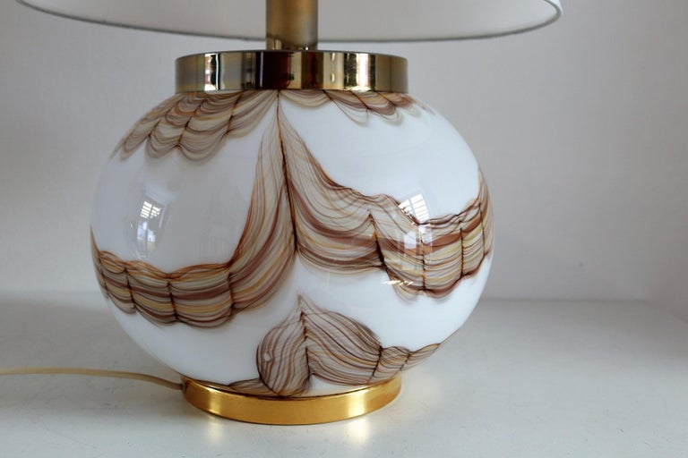 Italian Murano Glass Table Lamp, 1970s For Sale at 1stDibs