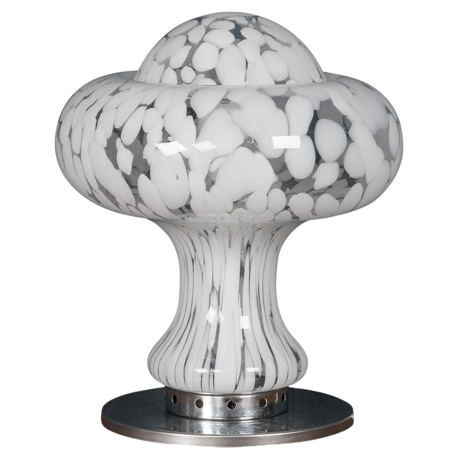 Italian Murano Glass Table Lamp By Carlo Nason For Mazzega, c.1980 For Sale