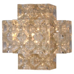 Italian Murano Glass Table Lamp by Poliarte, Italy, 1960s