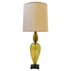 Italian Murano Glass Table Lamp