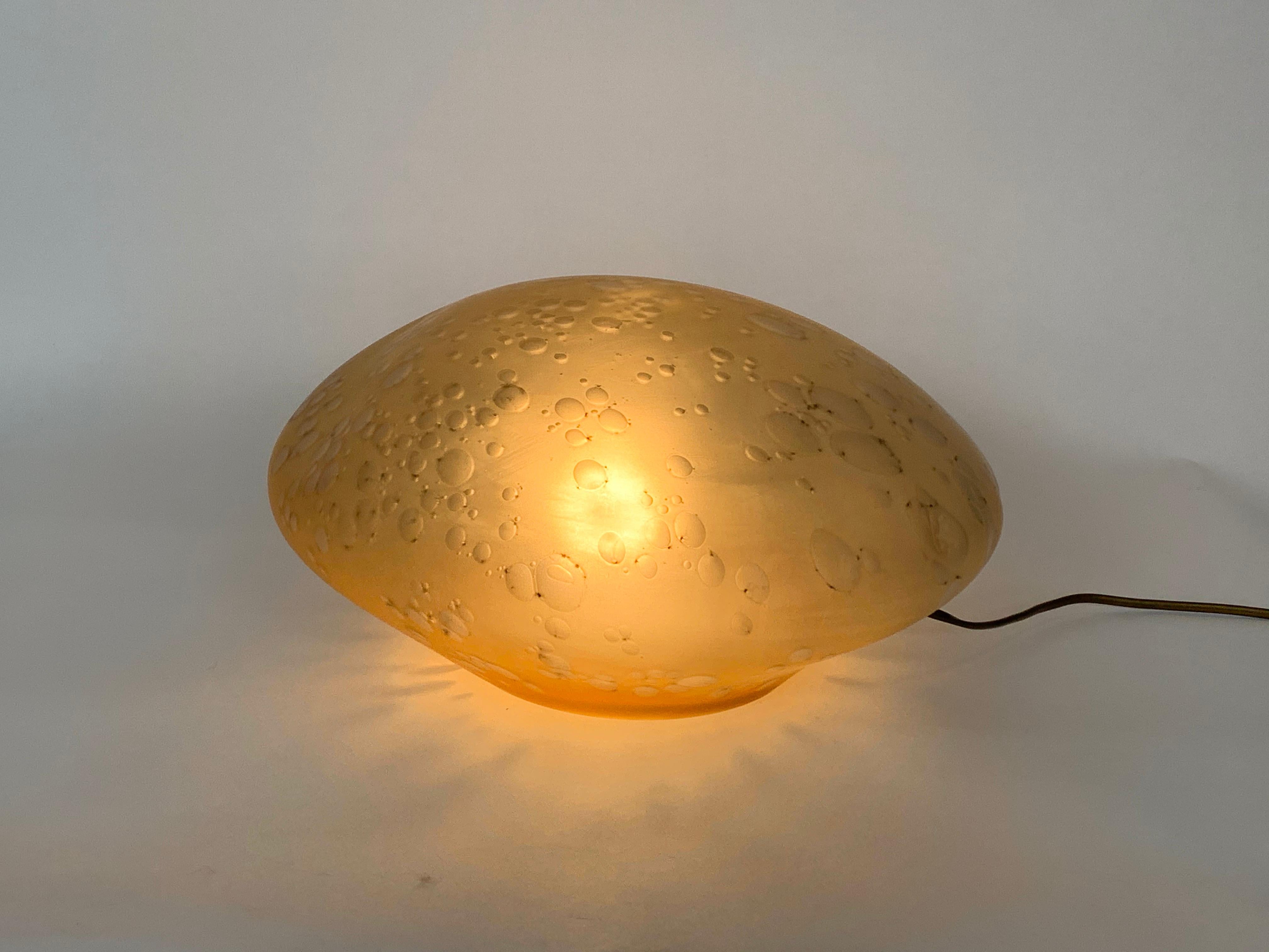 Modern Italian Murano Glass Table Lamp Sasso Model by La Murrina
