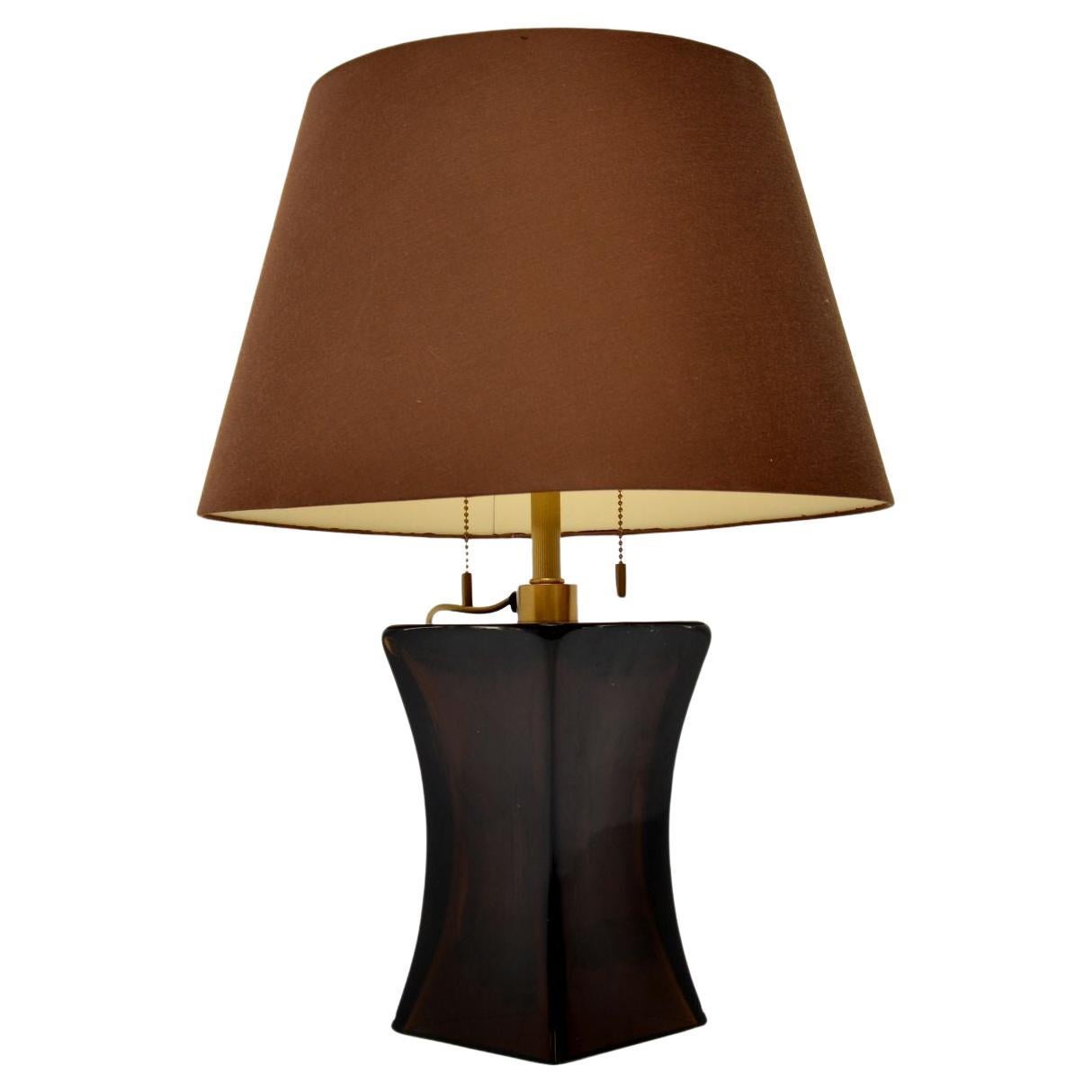 Italian Murano Glass Torre Table Lamp by Donghia