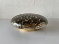Italian Murano Glass Ufo Design Flush Mount Ceiling Lamp, 1960s, Italy