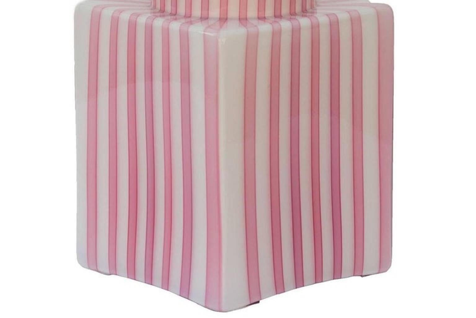 Moderne Italian Murano Glass Vase Berito Model by Alessandro Mendini for Venini en vente