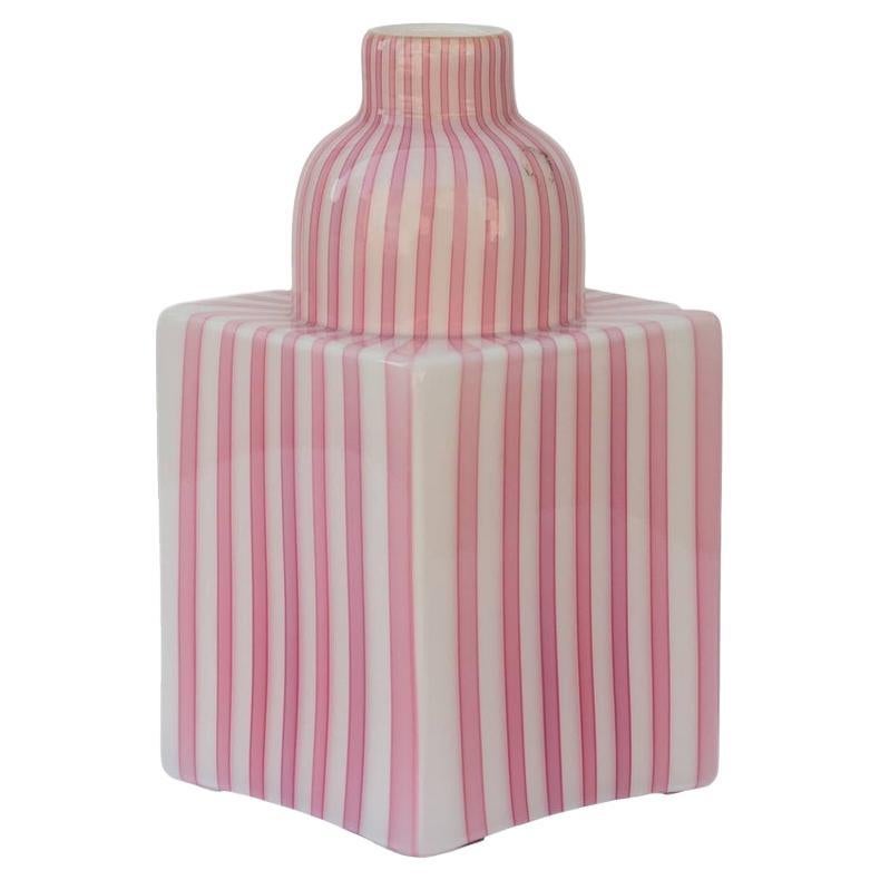 Italian Murano Glass Vase Berito Model by Alessandro Mendini for Venini en vente