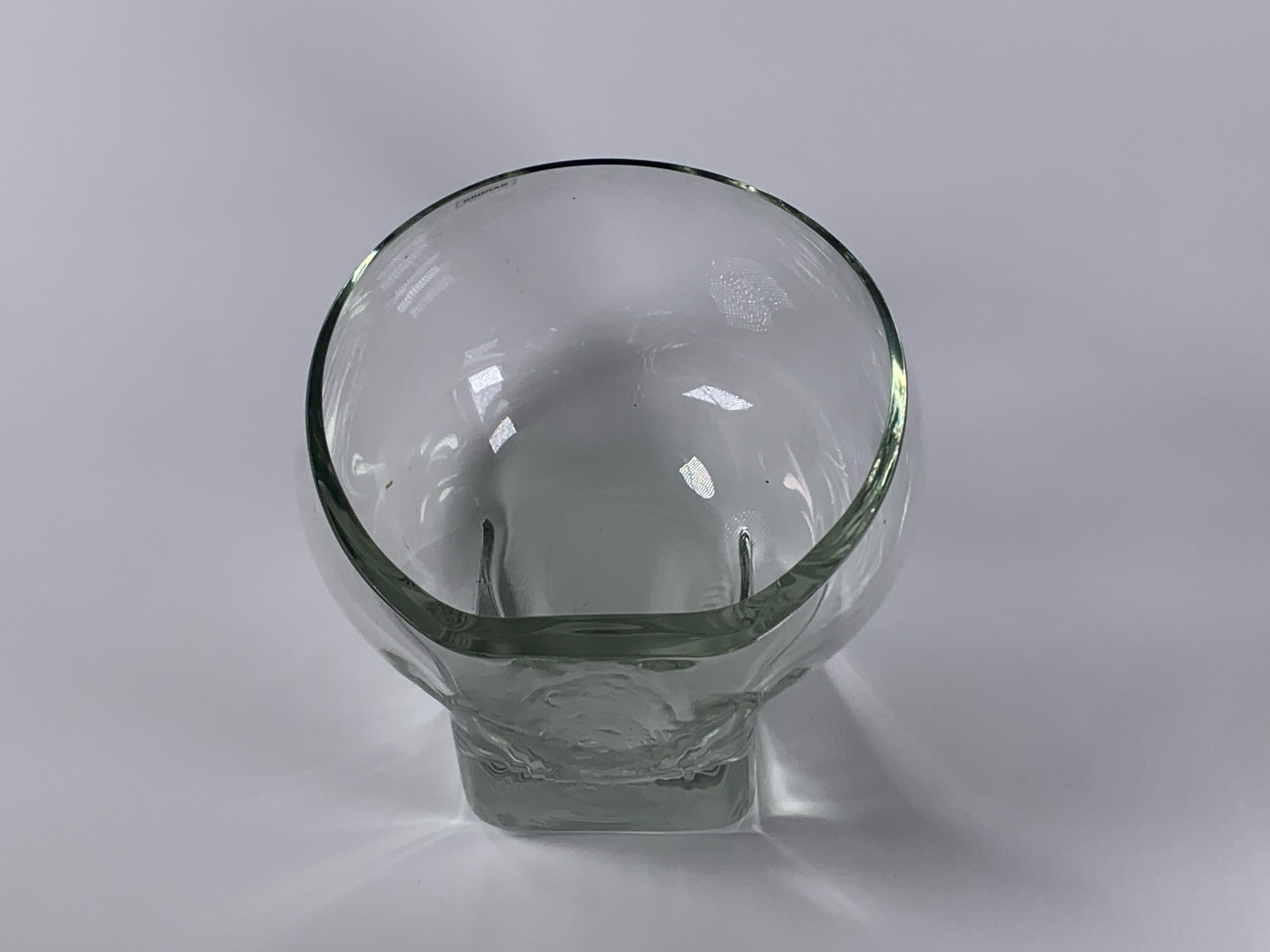 Vase aus italienischem Muranoglas von Alfredo Barbini im Angebot 1